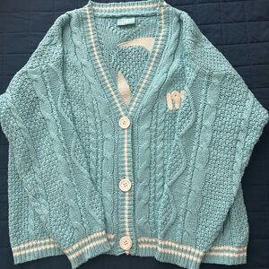 Taylor Swift 1989 Blue sweater size M/L. New no tags
